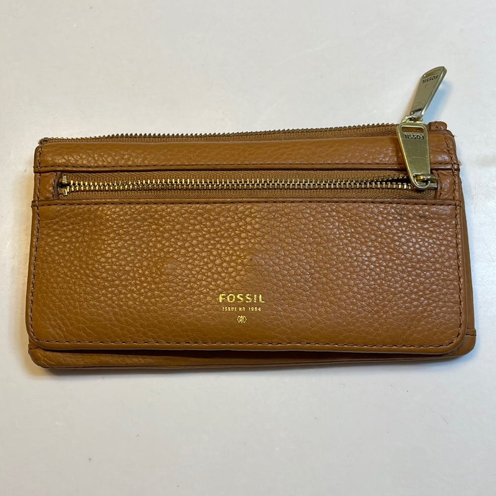 Brown Fossil Wallet